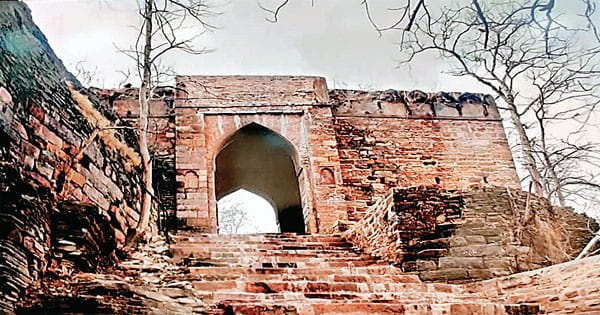 रानी दुर्गावती के सिंगौरगढ़ किले और संग्राम सिंह के गढ़ों की तस्वीरें खास