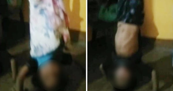 Ashoknagar News : पिता ने दो बच्चों को उल्टा लटकाकर बेरहमी से पीटा, VIDEO बनाकर पत्नी को भेजा