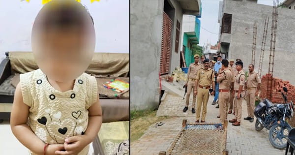 मेरठ में ढाई साल की बच्ची की हत्या, आरोपी ने बारात से किया अपहरण, श्मशान घाट के पास मिला शव, शरीर पर मिले चोट के निशान