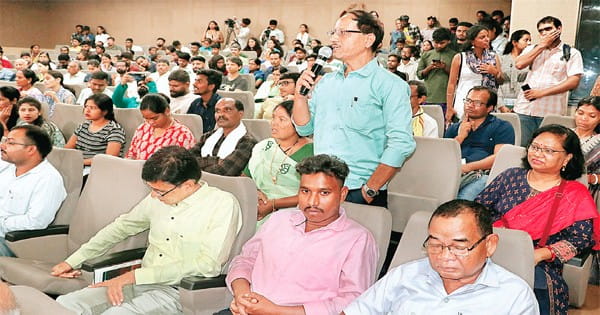 मिलेट्स क्वीन और कच्छ में बारिश के पानी के मैनेजमेंट पर दिखाईं फिल्म