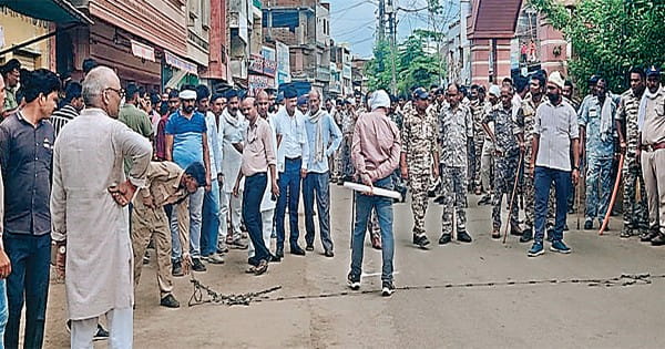 गोविंद सिंह की कोठी के कुछ हिस्से सरकारी जमीन पर