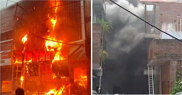 Tikamgarh News : तेज बारिश के बीच गद्दा-फोम की दुकान में लगी भीषण आग, 2 की मौत, कड़ी मशक्कत के बाद पाया काबू