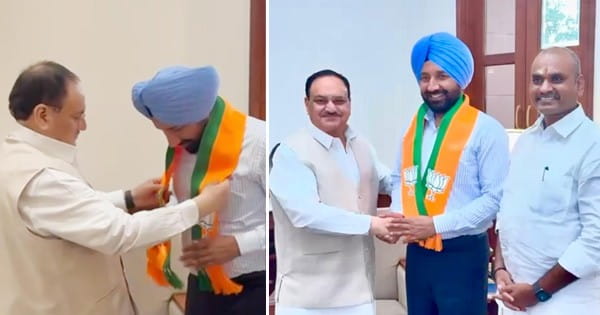 राज्यसभा में 87 हुई BJP की सीटें : मनोनीत सांसद सतनाम सिंह संधू भाजपा में शामिल, पार्टी अध्यक्ष जेपी नड्डा से की मुलाकात