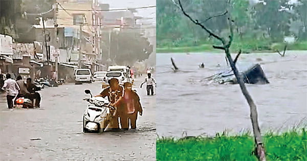 सागर, रायसेन से उज्जैन तक बारिश बनी आफत