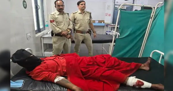 उज्जैन : पुलिस आरक्षक पर हमला करने वाले बदमाशों की पुलिस से मुठभेड़, एनकाउंटर में एक आरोपी घायल; पैर में लगी गोली