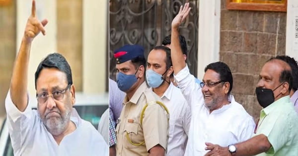 Money Laundering Case : NCP नेता नवाब मलिक को सुप्रीम कोर्ट से राहत, मेडिकल आधार पर मिली जमानत