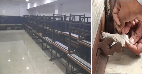 बेसमेंट में चल रही क्लासेस को लेकर भोपाल प्रशासन सख्त, बेसमेंट में चल रहे कोचिंग सेंटर को सील किया गया