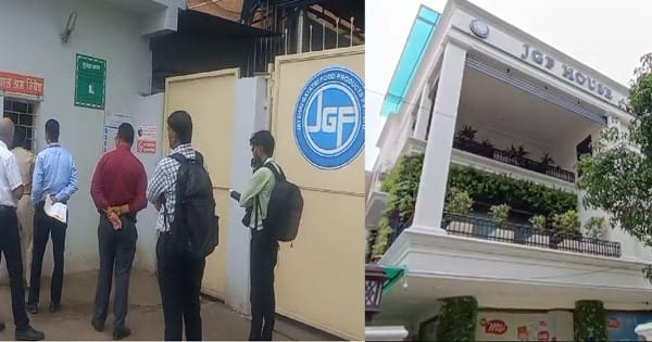EOW Raid : फूड प्रोडक्ट फैक्ट्री पर छापा, दफ्तर में भी जांच के लिए पहुंचे अधिकारी, 20-25 सदस्यों की टीम कर रही जांच