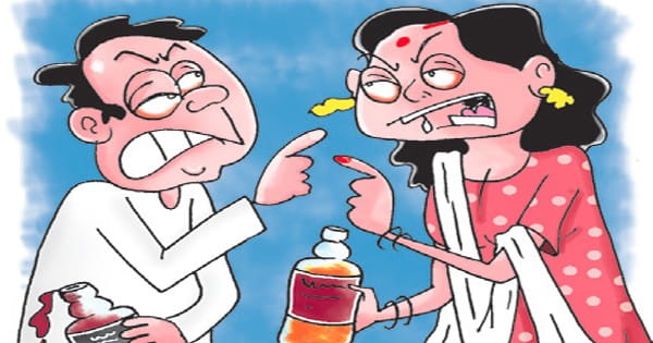 पति-पत्नी दोनों को थी शराब की लत, नशा छोड़ने की समझाइश से बनी बात