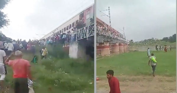 VIDEO : पंजाब मेल में आग की अफवाह से मची भगदड़, चलती ट्रेन से कूदे यात्री, 6 गंभीर रूप से घायल