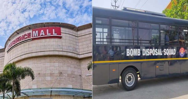 Bomb Threats : नोएडा के DLF मॉल और गुरुग्राम के एंबियंस मॉल को बम से उड़ाने की धमकी, ई-मेल देख उड़े अधिकारियों के होश