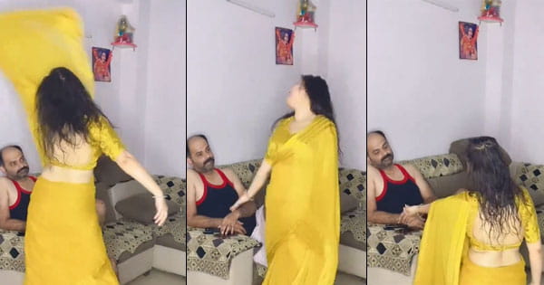 रोमांटिक हुई पत्नी, मगर आलसी पति उठा तक नहीं... देखें Viral Video