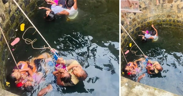 Chhindwara Viral Photo : जब 4 बच्चों को गोद में लेकर कुएं में कूद गई मां, लेकिन कुछ नहीं हुआ...आपने पढ़ी ये हैरान करने वाली खबर
