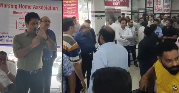 Bhopal : अस्पताल में तोड़फोड़ से फूटा डॉक्टरों का गुस्सा, पुलिस कमिश्नर से मिलेंगे; बोले- कार्रवाई नहीं की तो करेंगे....