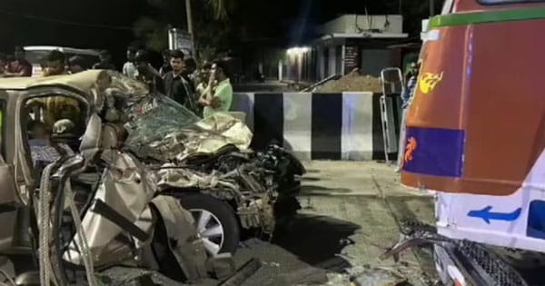 तमिलनाडु में सड़क हादसा : लॉरी और कार की टक्कर, एक ही परिवार के 5 लोगों की मौत