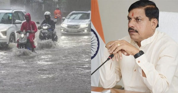 CM डॉ. मोहन यादव ने बुलाई आपात बैठक, भारी बारिश की स्थिति से निपटने के दिए अधिकारियों को निर्देश
