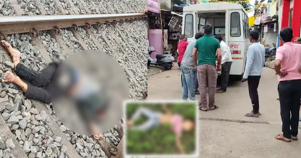 Narmadapuram News : एक परिवार के तीन लोगों की मौत, रेलवे ट्रैक पर मिले पिता-बेटे के शव, फंदे पर लटकी मिली पत्नी की लाश