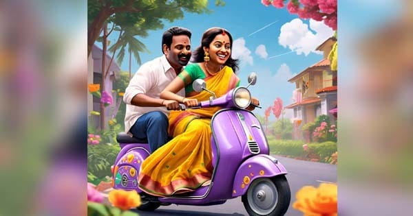 Mandsaur News : पत्नी के लिए ही खरीदी थी Purple Scooty... लेकिन नहीं घुमाया, तो रूठ गई.. आखिरकार बैठकर ही मानी
