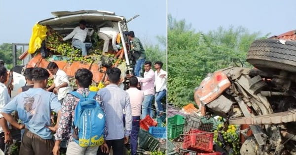 महाराष्‍ट्र में हादसा : जालना में बस और ट्रक की टक्कर, 6 लोगों की मौत, 17 घायल