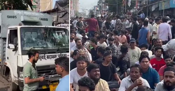 मुंबई : 25 साल पुरानी मस्जिद का अवैध हिस्सा गिराने से पहले बवाल, धारावी में BMC की टीम पर हमला, भीड़ ने गाड़ियों में की तोड़फोड़