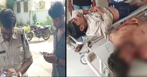 Khargone News : तेज रफ्तार बस ने बाइक को मारी टक्कर, 2 मजदूरों की मौत
