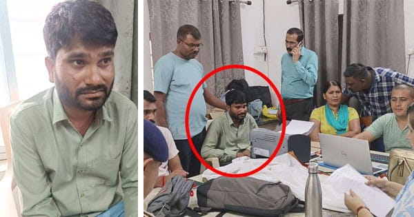  नरसिंहपुर में लोकायुक्त की कार्रवाई, 4 हजार की रिश्वत लेते पटवारी रंगे हाथों पकड़ाया, किसान से मांगी थी घूस