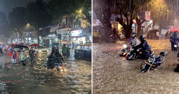 महाराष्ट्र में Rain Alert, 5 लोगों की मौत : PM मोदी का पुणे दौरा रद्द, मुंबई में स्कूल-कॉलेज बंद, फ्लाइट्स-रेलवे और ट्रैफिक पर भी असर