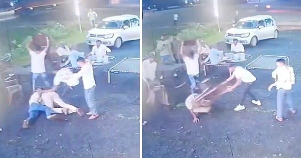Shivpuri Viral Video : मंडी उड़नदस्ता टीम पर बदमाशों का हमला, ASI जमकर पीटा, लात-घूंसे बरसाए