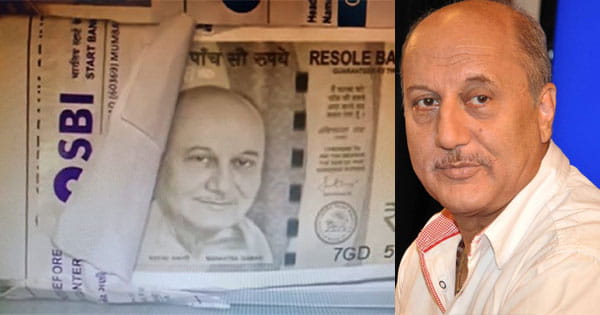 ठगी का अजब मामला : 500 रुपए के नोट पर महात्मा गांधी की जगह अनुपम खेर की फोटो, करोड़ों का सोना लेकर फरार; एक्टर ने दी प्रतिक्रिया