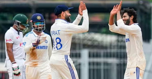IND Vs BAN : भारत ने 7 विकेट से जीता कानपुर टेस्ट, 2-0 से सीरीज पर किया कब्जा