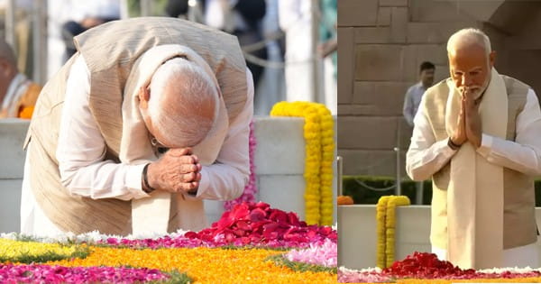 Gandhi Jayanti 2024 : पीएम मोदी ने गांधी जयंती पर बापू को दी श्रद्धांजलि, शास्त्री को किया नमन