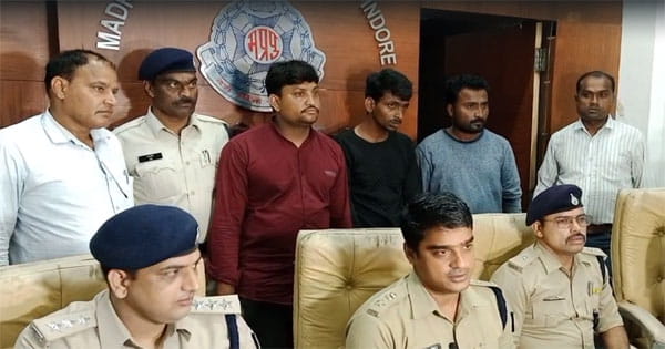 Indore Crime News : 35 हजार किलो शक्कर के साथ ट्रक चोरी के मामले में चार आरोपी गिरफ्तार, वाहन मालिक के भाई ने ही रची थी साजिश; जानें पूरा मामला