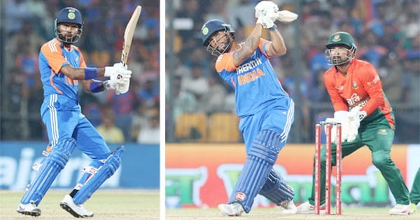 IND vs BAN T-20 :  भारत ने बांग्लादेश को 7 विकेट से हराया, ग्वालियर में हार्दिक-सूर्यकुमार की शानदार बल्लेबाजी