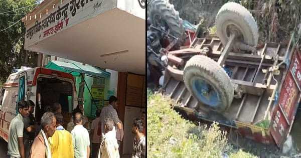 झांसी में बड़ा हादसा, मजदूरों से भरी ट्रैक्टर-ट्रॉली अनियंत्रित होकर पलटी, पिता और दो बेटों की मौत