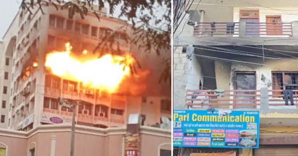 गुरुग्राम में जिंदा जले बिहार के 4 लोग : शॉर्ट सर्किट से कमरे में लगी आग, टेलर का काम करते थे, मृतकों में 3 भाई, एक नाबालिग