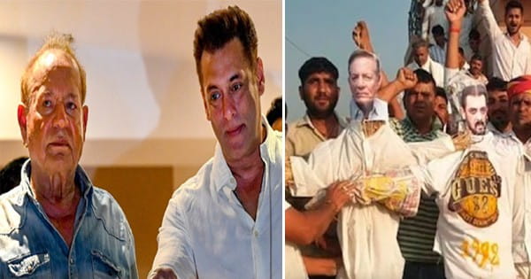 बिश्नोई समाज में आक्रोश : सलमान और सलीम खान का जलाया पुतला, चेतावनी देते हुए कहा- अगर माफी नहीं मांगी तो...