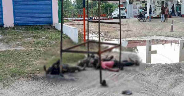छत्तीसगढ़ के मुंगेली में हाईटेंशन तार की चपेट में आने से तीन की मौत, एक झुलसा