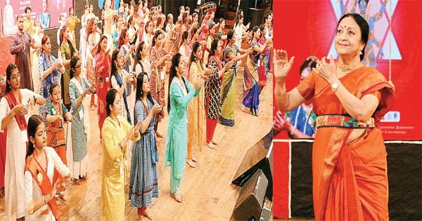81 वर्षीय डॉ. पद्मा ने किया भरतनाट्यम, दर्शकों ने दिया स्टैंडिग ओवेशन