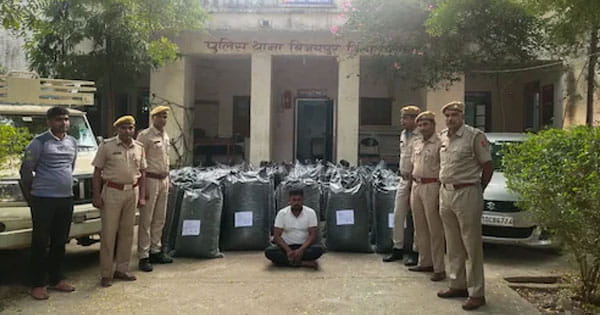 राजस्थान में ड्रग्स तस्करी के खिलाफ बड़ी कार्रवाई, चित्तौड़गढ़ में 10 क्विंटल डोडा चूरा जब्त, एक व्यक्ति गिरफ्तार