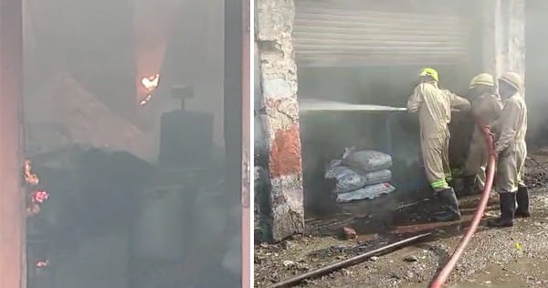 Indore News : अगरबत्ती फैक्ट्री में लगी भीषण आग, अन्य दुकानों को अपनी चपेट में लिया, तीन इमली चौराहे की घटना