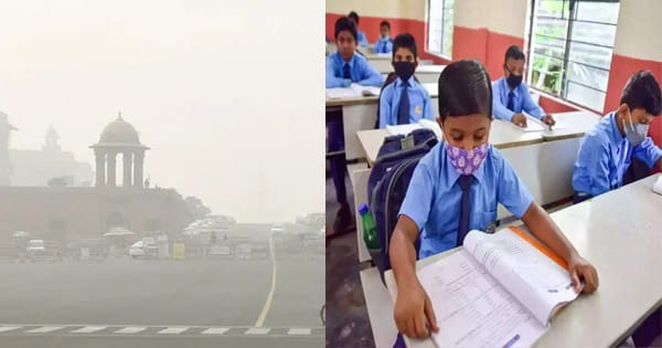 Delhi Air Pollution : गैस चैंबर बनी राजधानी, BJP ने की दिल्ली में 5वीं तक के सभी स्कूल बंद करने की मांग