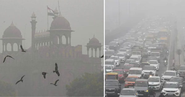 दिल्ली में सांस लेना हुआ मुश्किल : गंभीर श्रेणी में पहुंचा प्रदूषण... स्मॉग की चादर, जहांगीरपुरी में AQI 567 दर्ज