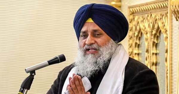 पंजाब : सुखबीर सिंह बादल ने शिरोमणि अकाली दल के अध्यक्ष पद से दिया इस्तीफा, जानें वजह
