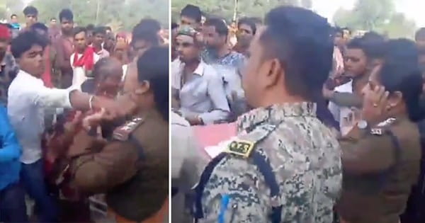 VIDEO : टीकमगढ़ में महिला टीआई को युवक ने मारा थप्पड़, पुलिस और प्रदर्शनकारियों के बीच झड़प; जानें पूरा मामला