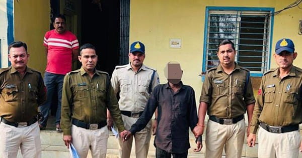 Guna News : शराब पीने को लेकर युवक हत्या, आरोपी को जंगल से किया गिरफ्तार, कुल्हाड़ी से किया था हमला