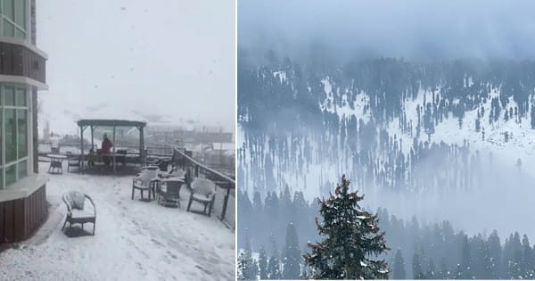 बर्फबारी के बाद ठंड बढ़ने से कांपा कश्मीर, कई जगह माइनस में पहुंचा पारा, सफेद चादर से ढकीं वादियां