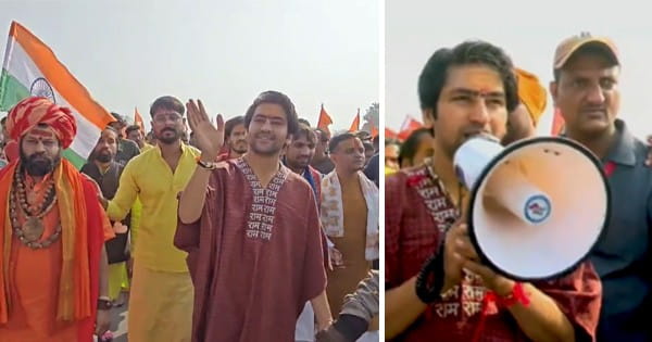 ‘सनातन हिंदू एकता’ पदयात्रा : पंडित धीरेंद्र शास्त्री बोले- हम पर कोई हमला नहीं हुआ, किसी भक्त का मोबाइल गलती से आ गया