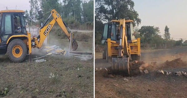 Vidisha News : अवैध कॉलोनियों पर प्रशासन का बुलडोजर, तीन कॉलोनियों में तोड़फोड़, तहसीलदार और नपा का अमला रहा मौजूद