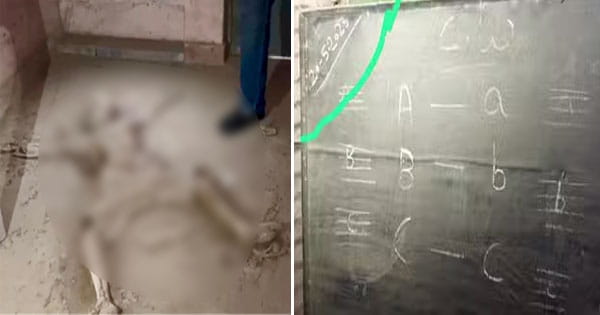 कानपुर : चार साल से बंद मदरसे में मिला किशोर का कंकाल, मचा हड़कंप, बोर्ड पर कौन लिख गया पिछले साल की तारीख?