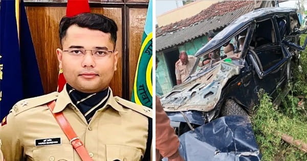 सड़क हादसे में एमपी के IPS अधिकारी की मौत, पहली पोस्टिंग के लिए जा रहे थे कर्नाटक